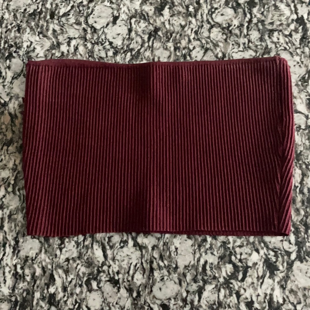 LA Hearts Crop Bandeau Top